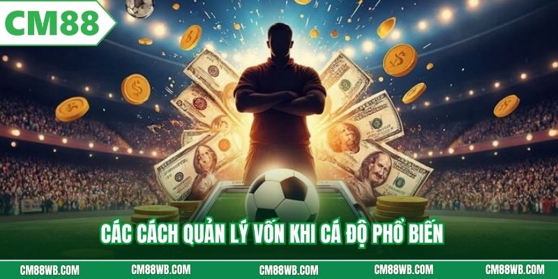 Các cách quản lý vốn khi cá độ phổ biến
