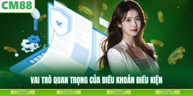 Vai trò quan trọng của điều khoản điều kiện